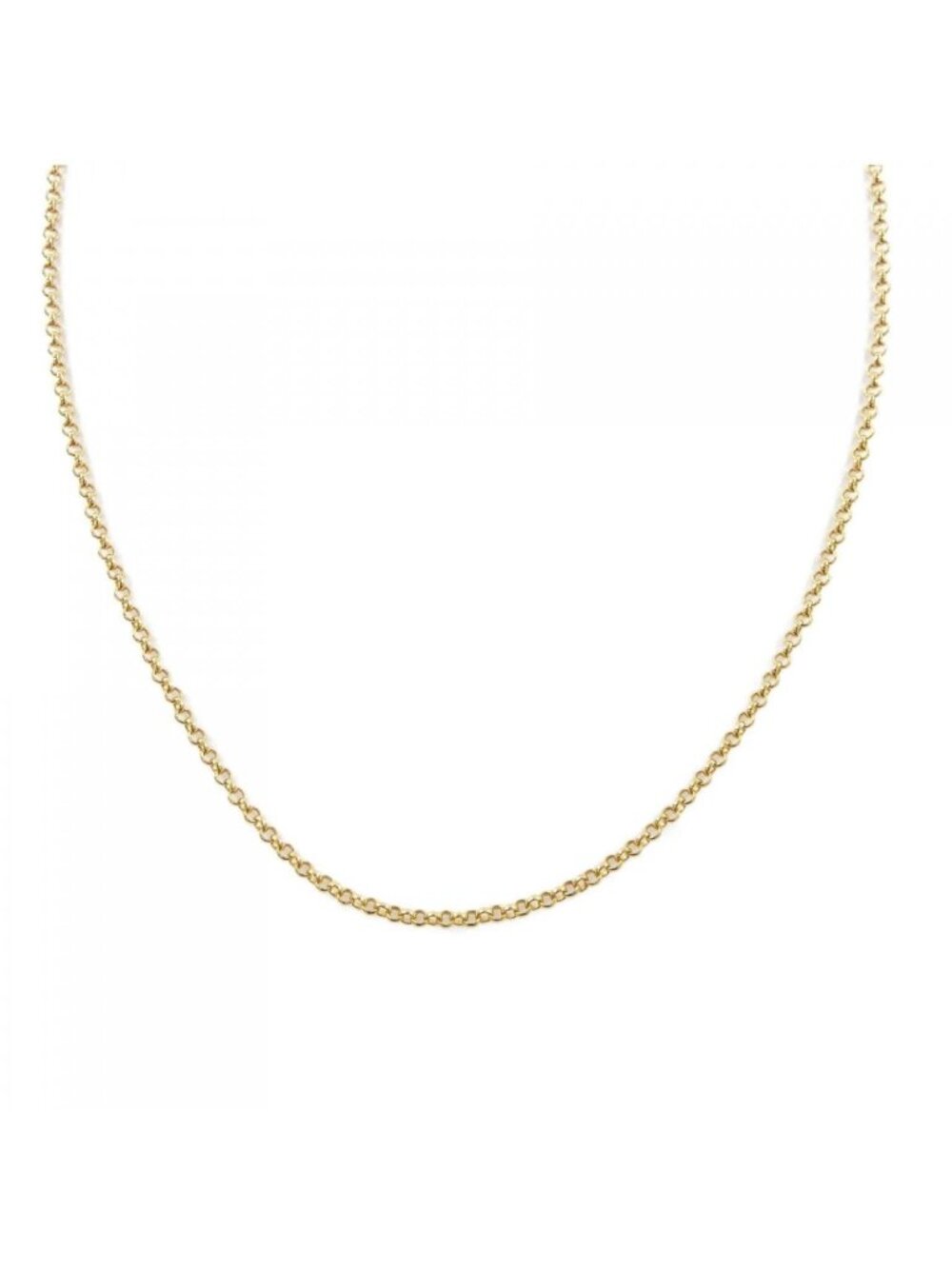 Chrome Hearts Roll Chain Gld Necklace